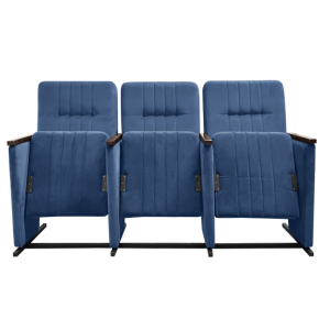 Трехместные секции стульев для актовых залов КР 24х3