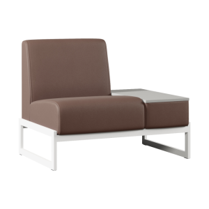 Диван одноместный со столиком слева TRINITI