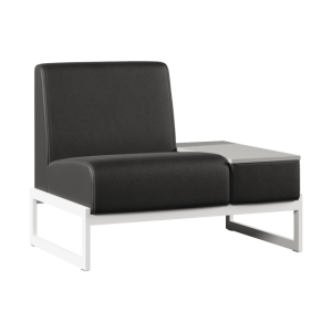 Диван одноместный со столиком слева TRINITI