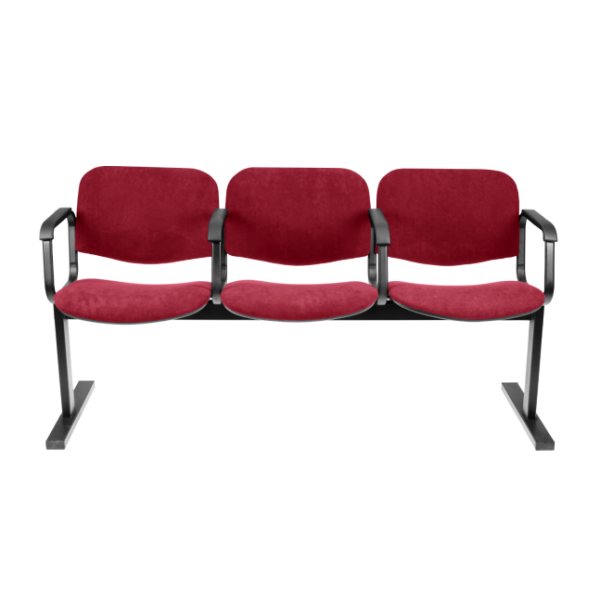 Многоместная секция РС 10х3ШП с откидными сиденьями