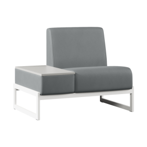 Диван одноместный со столиком справа TRINITI