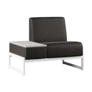 Диван одноместный со столиком справа TRINITI