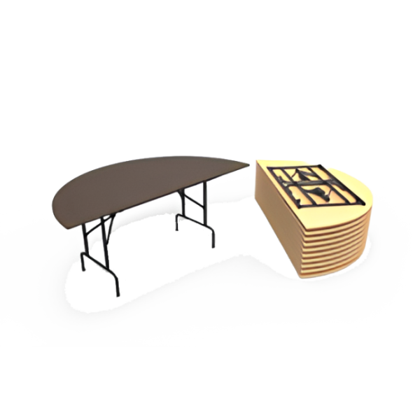 Складной стол Полукруглые-1/2